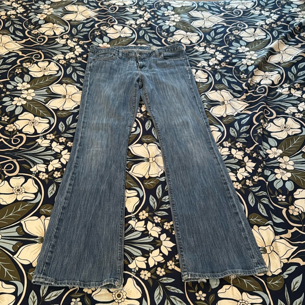 GAP Low Rise Flare Stretch jeans size 10L